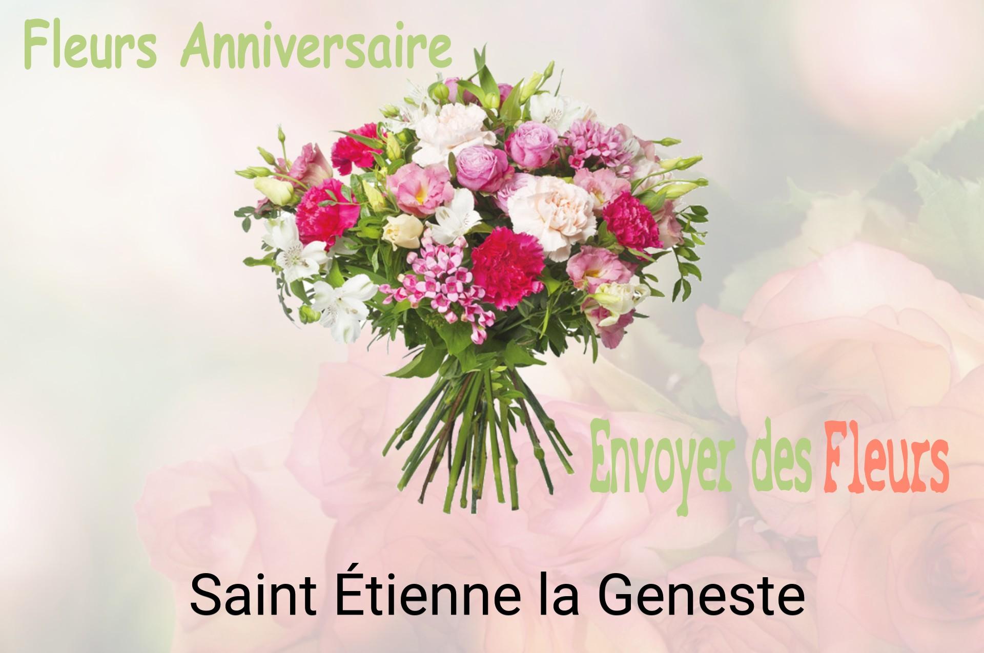 Bouquet de fleurs d’anniversaire livré à Saint-Étienne-la-Geneste